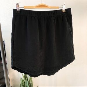 100% Silk Mini-Skirt by Madewell!